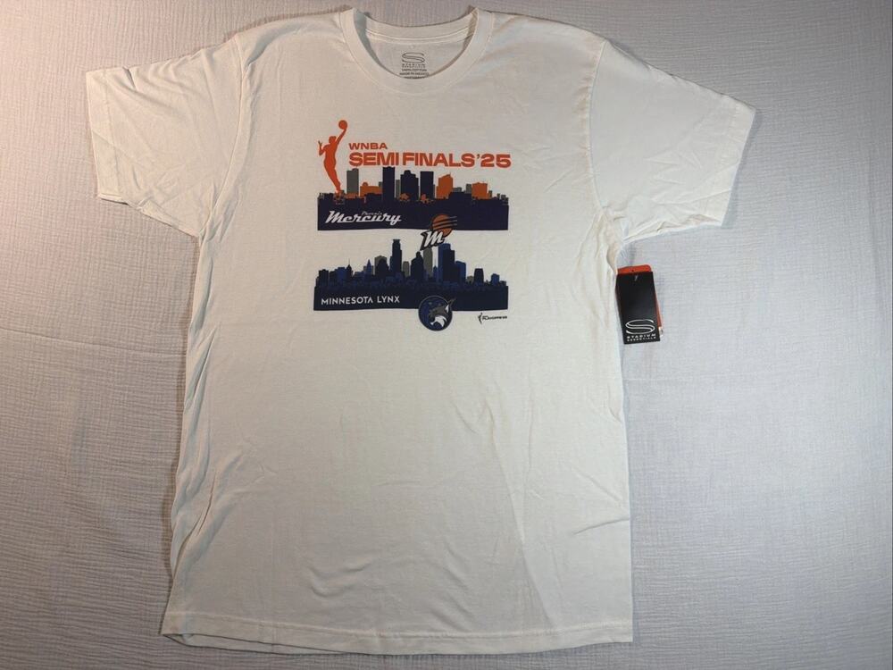 Stadium Essentials T-Shirt WNBA Minnesota Lynx 2025 Finals Men’s L